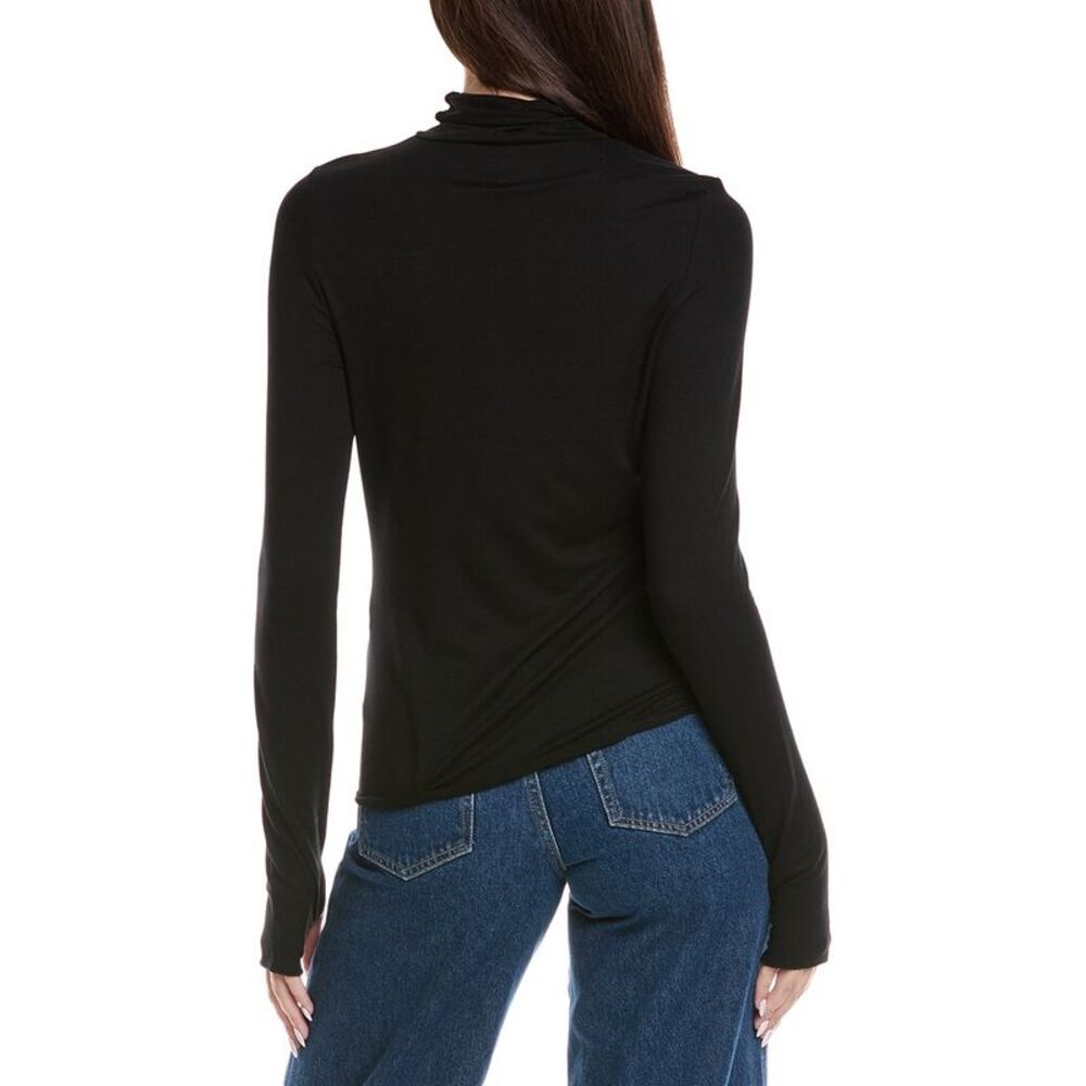 Majestic Filatures Womens  Merrow Top, Black - Picture 2 of 3